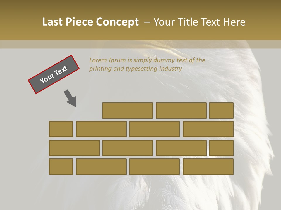 Alaska Predator Bird PowerPoint Template