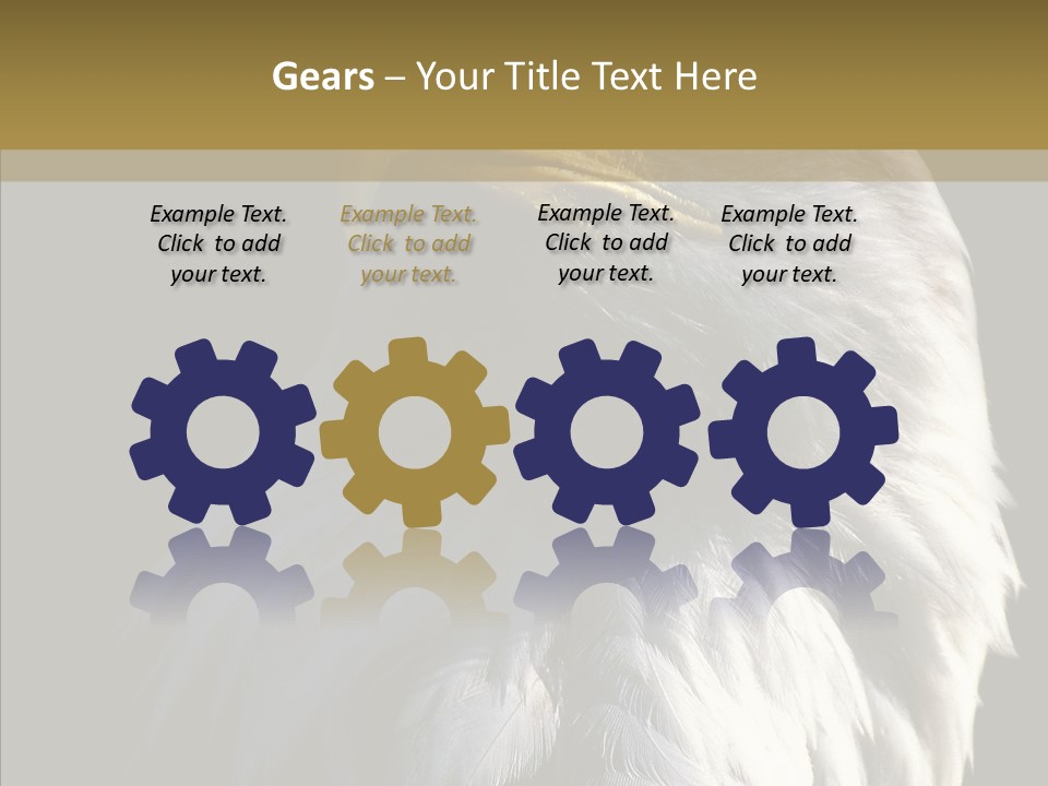 Alaska Predator Bird PowerPoint Template