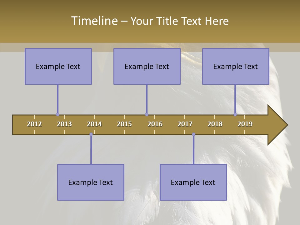 Alaska Predator Bird PowerPoint Template