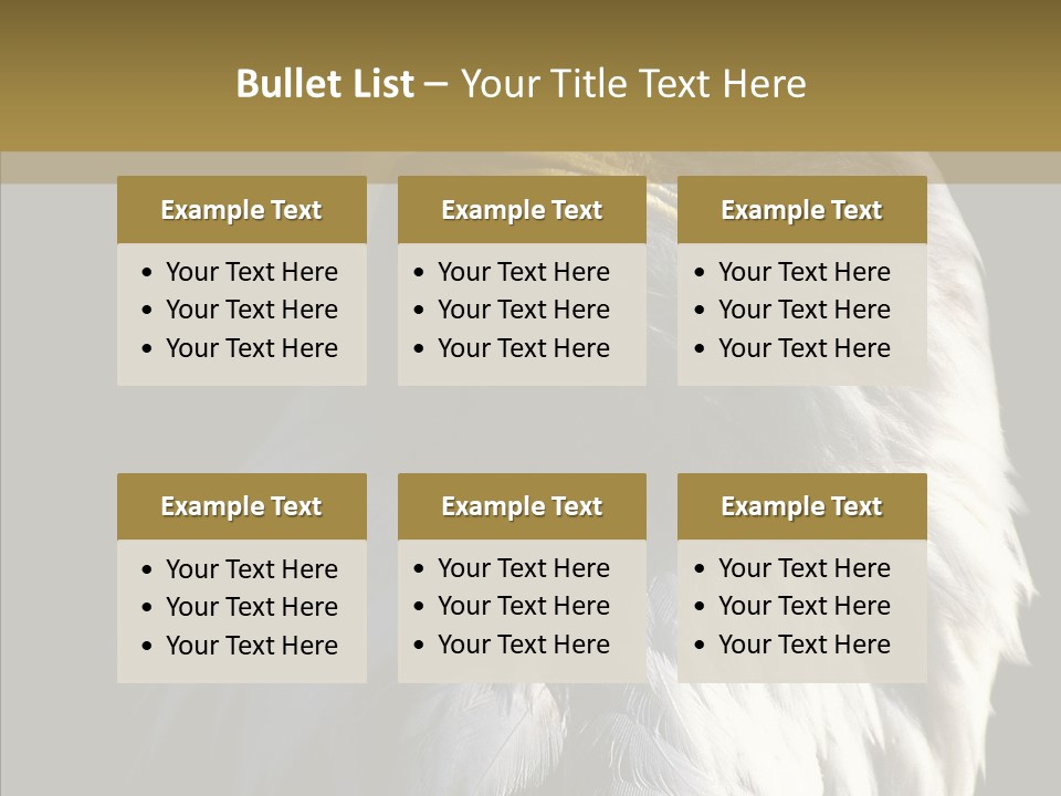 Alaska Predator Bird PowerPoint Template