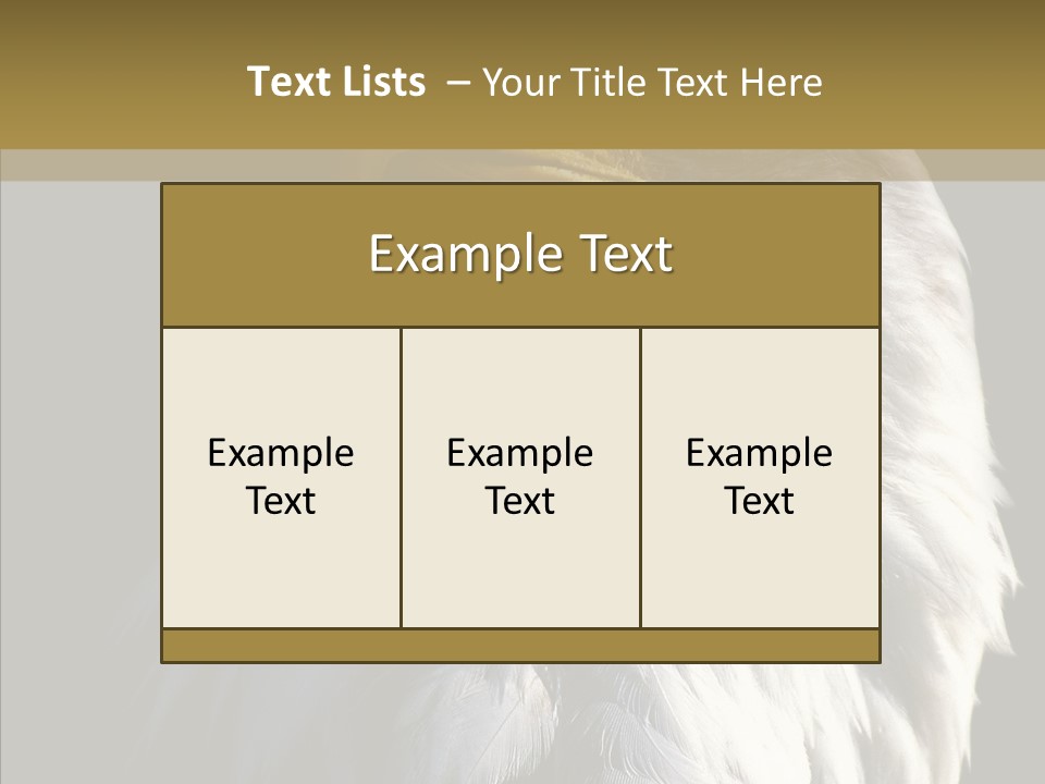 Alaska Predator Bird PowerPoint Template
