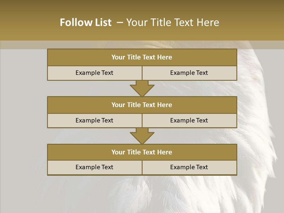 Alaska Predator Bird PowerPoint Template