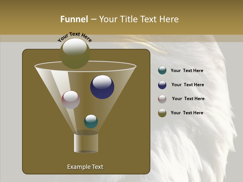 Alaska Predator Bird PowerPoint Template