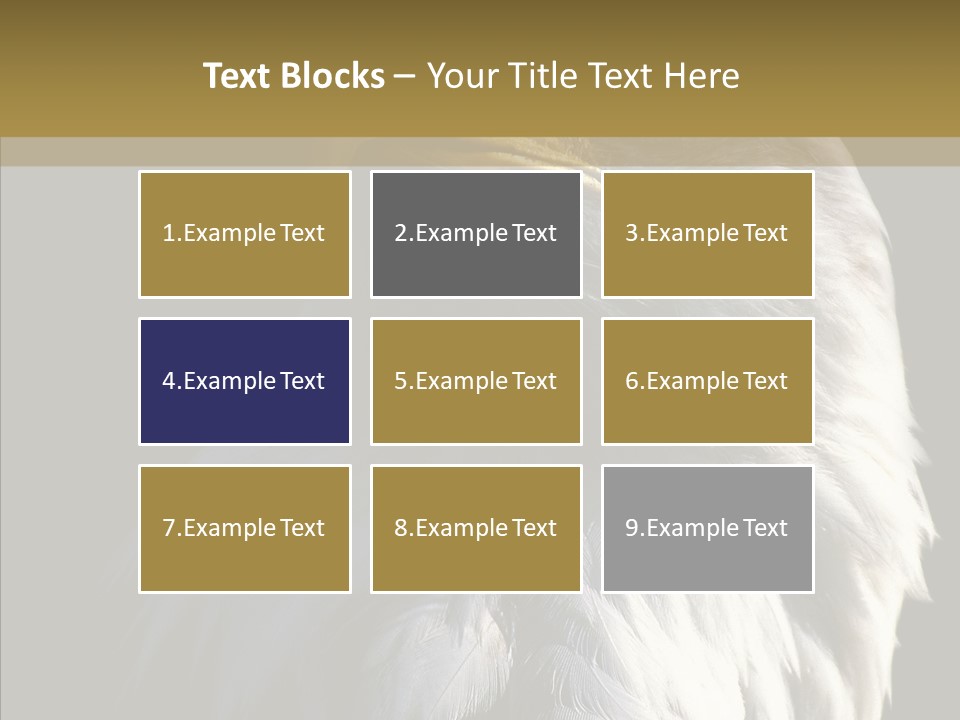 Alaska Predator Bird PowerPoint Template