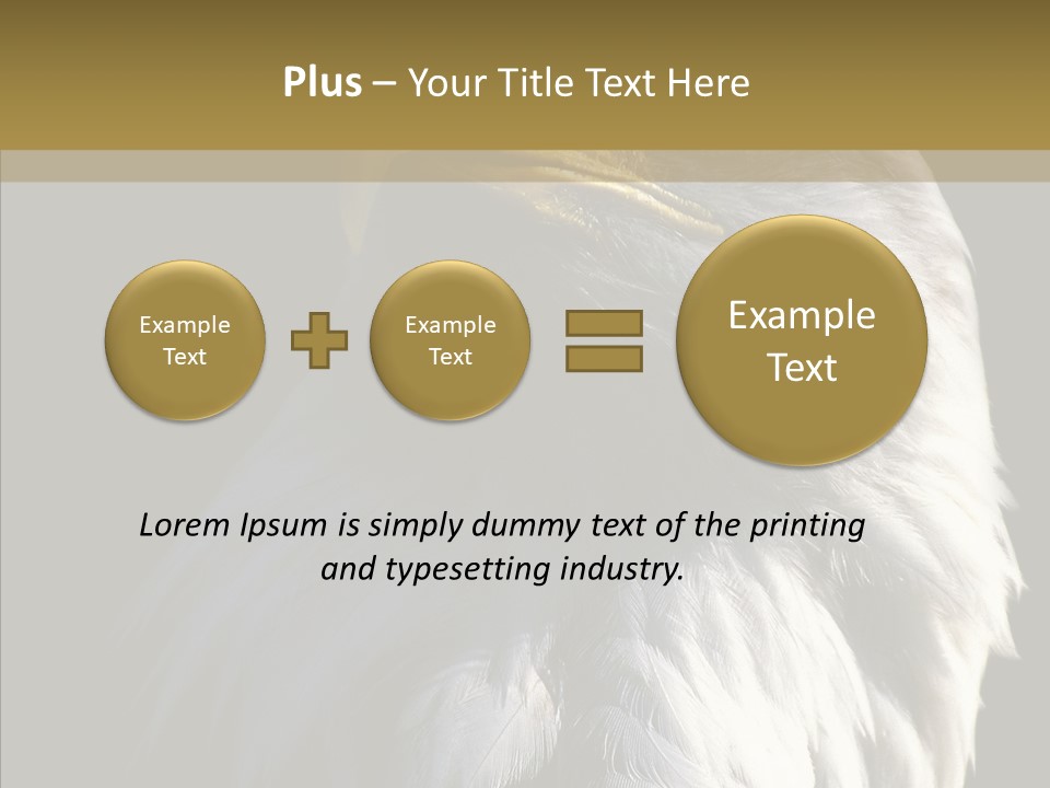 Alaska Predator Bird PowerPoint Template