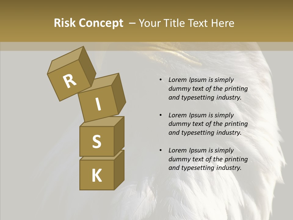 Alaska Predator Bird PowerPoint Template