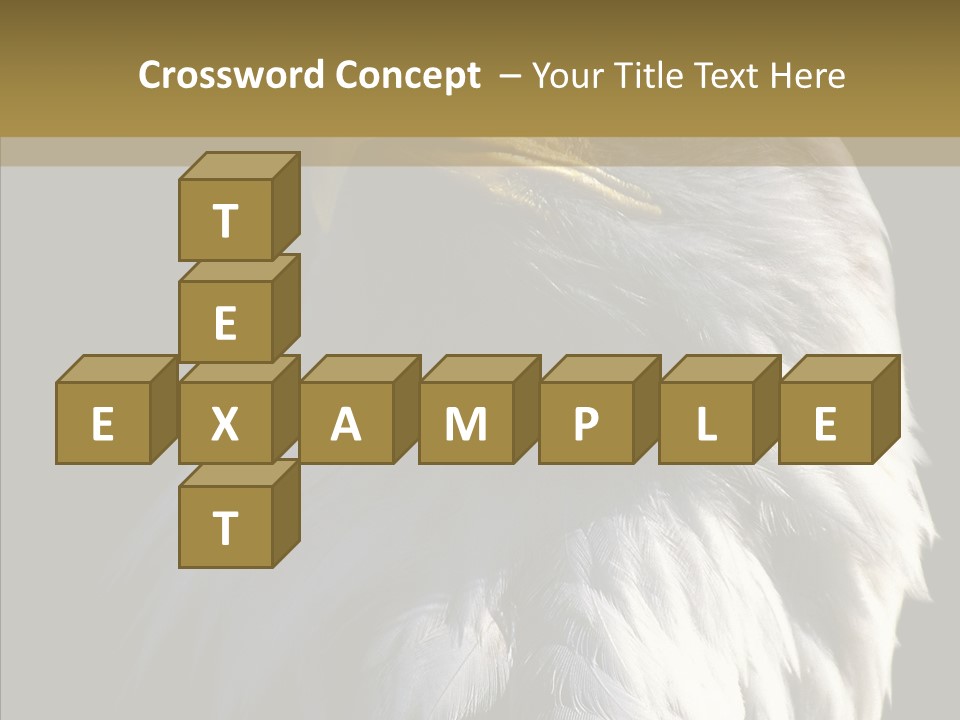 Alaska Predator Bird PowerPoint Template