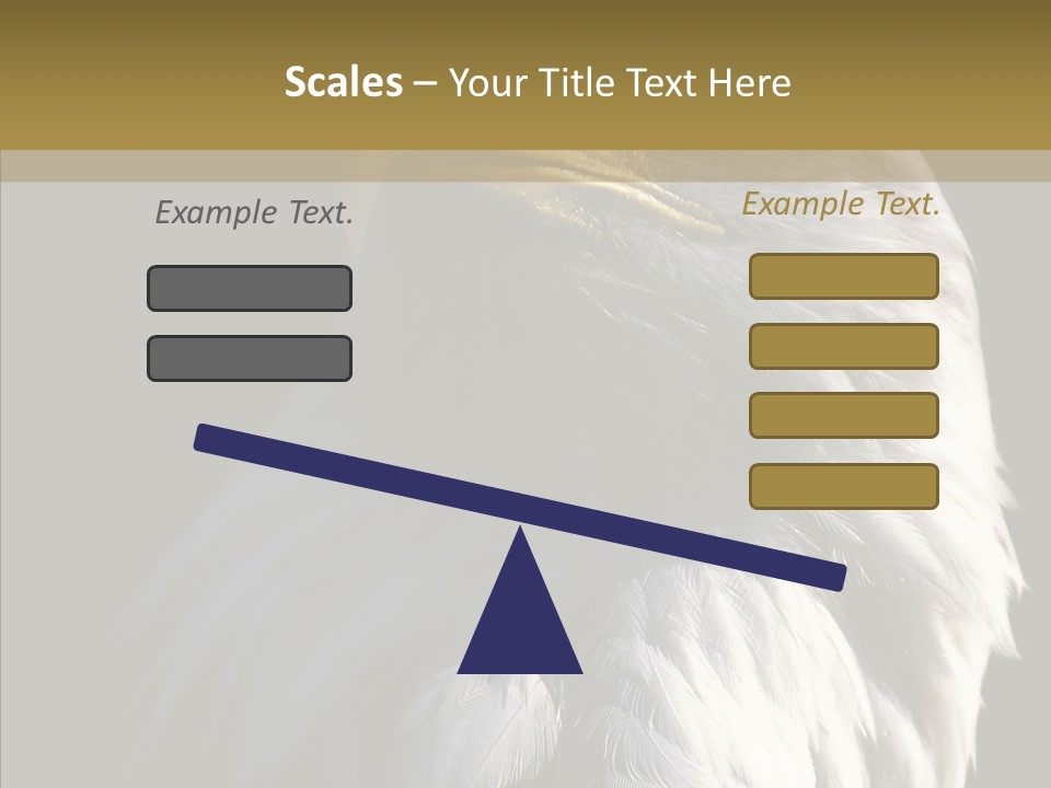 Alaska Predator Bird PowerPoint Template