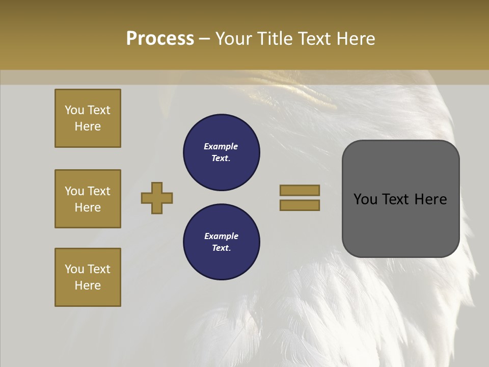 Alaska Predator Bird PowerPoint Template