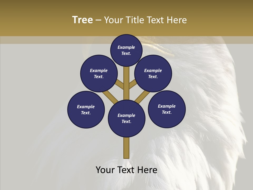 Alaska Predator Bird PowerPoint Template