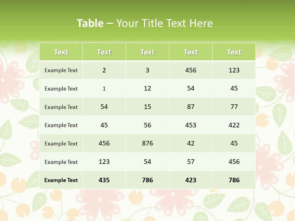 Group Corporation Table PowerPoint Template