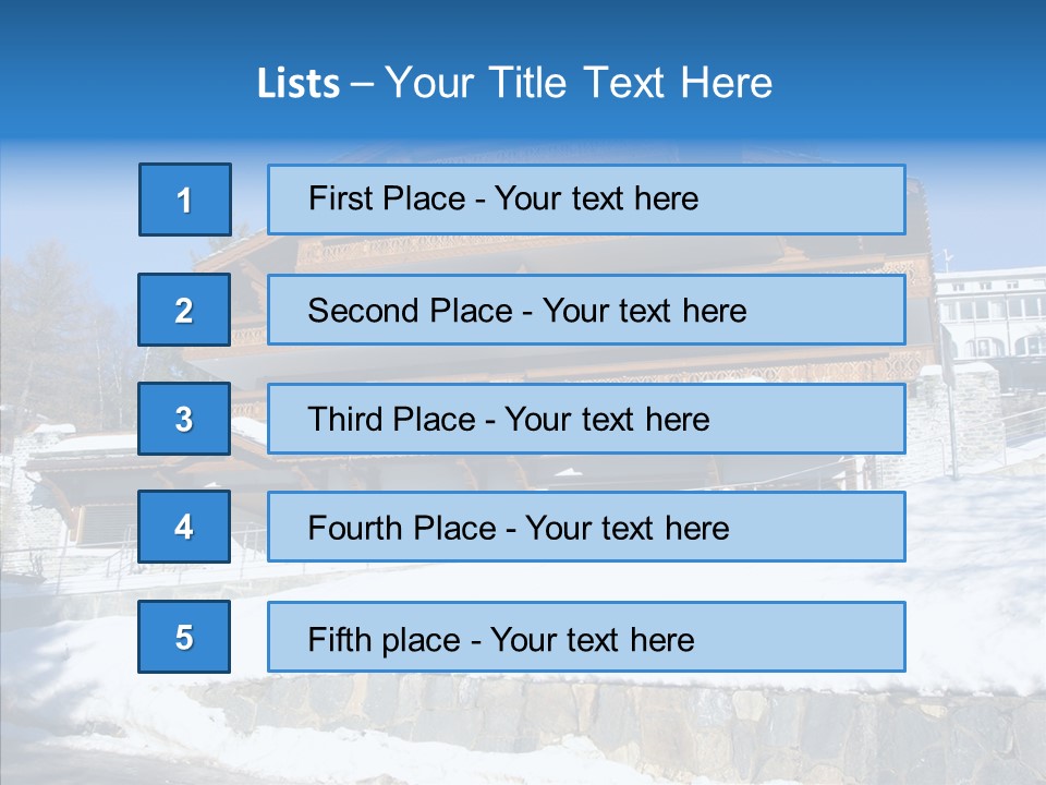 Home Mountain Alpine PowerPoint Template