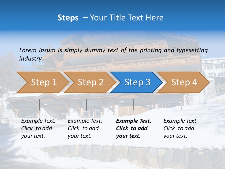 Home Mountain Alpine PowerPoint Template