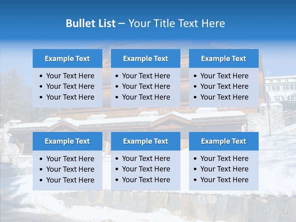 Home Mountain Alpine PowerPoint Template