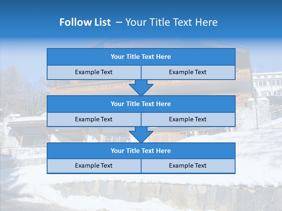Home Mountain Alpine PowerPoint Template