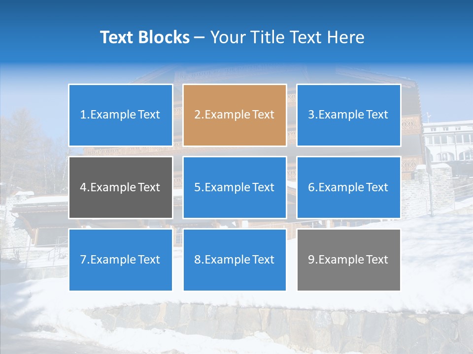 Home Mountain Alpine PowerPoint Template