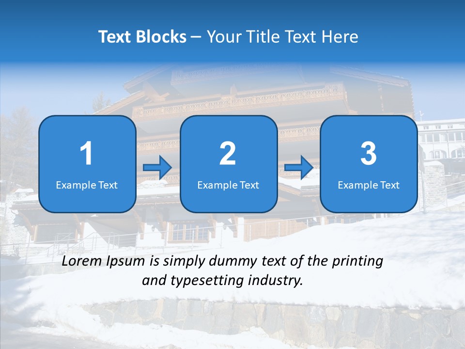 Home Mountain Alpine PowerPoint Template