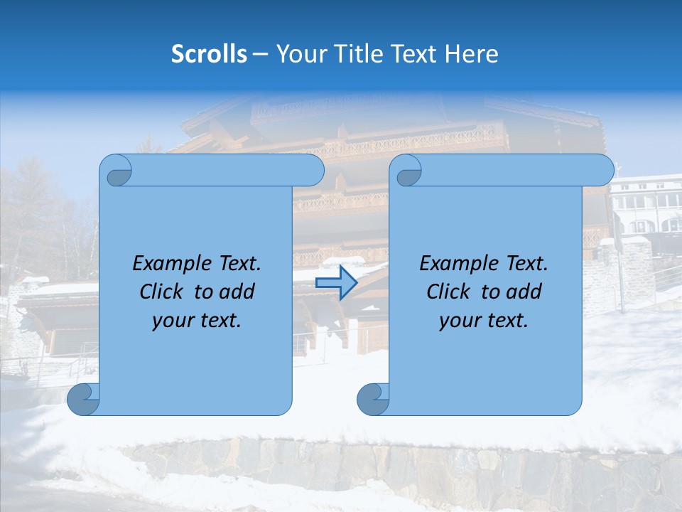 Home Mountain Alpine PowerPoint Template