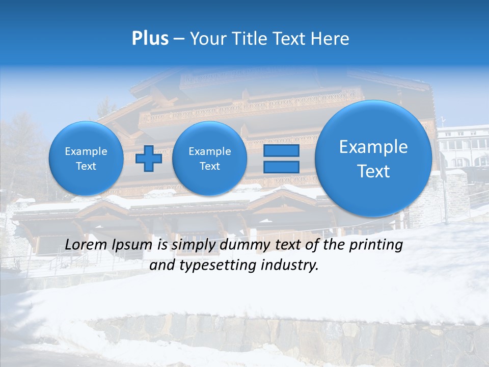 Home Mountain Alpine PowerPoint Template