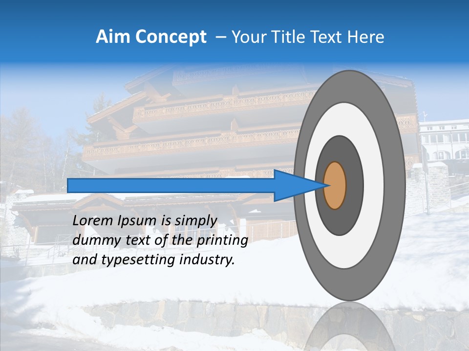 Home Mountain Alpine PowerPoint Template