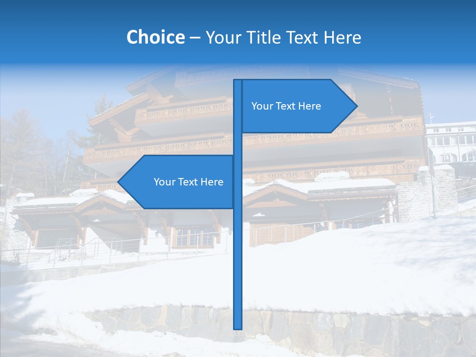 Home Mountain Alpine PowerPoint Template