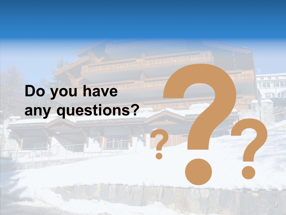 Home Mountain Alpine PowerPoint Template