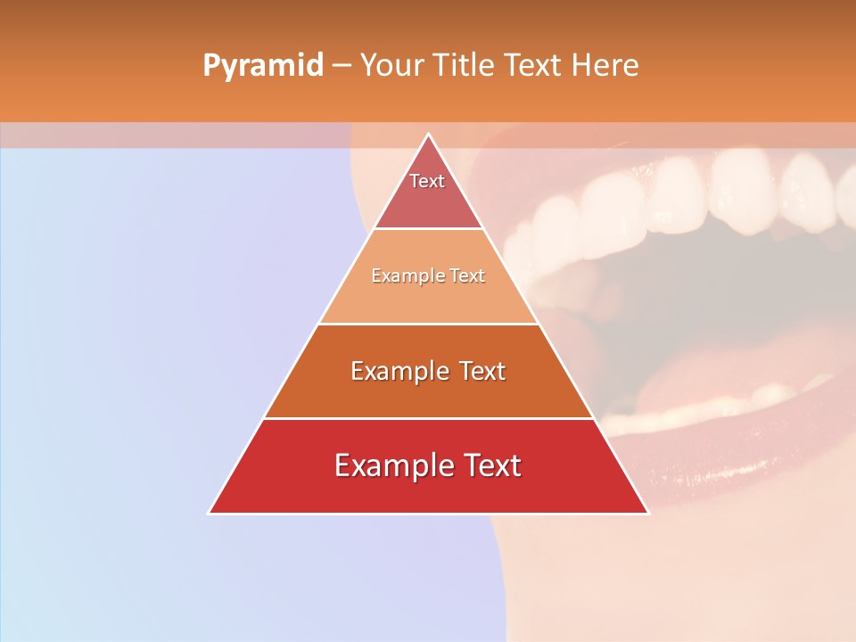 Face Woman Lipstick PowerPoint Template