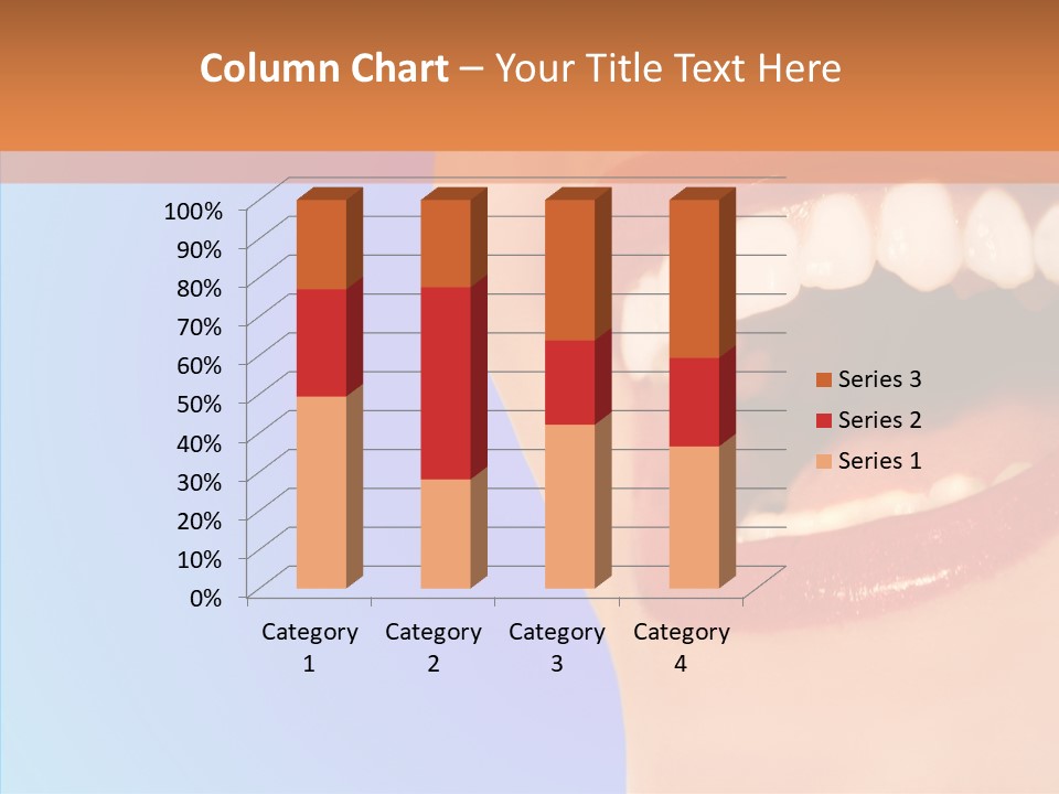 Face Woman Lipstick PowerPoint Template