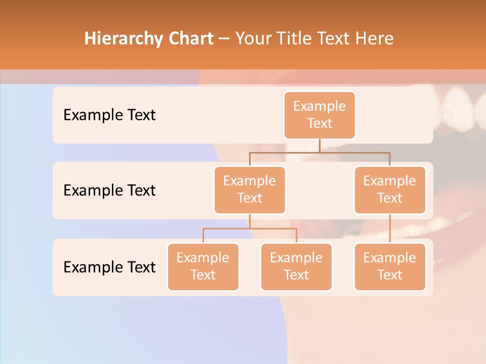 Face Woman Lipstick PowerPoint Template