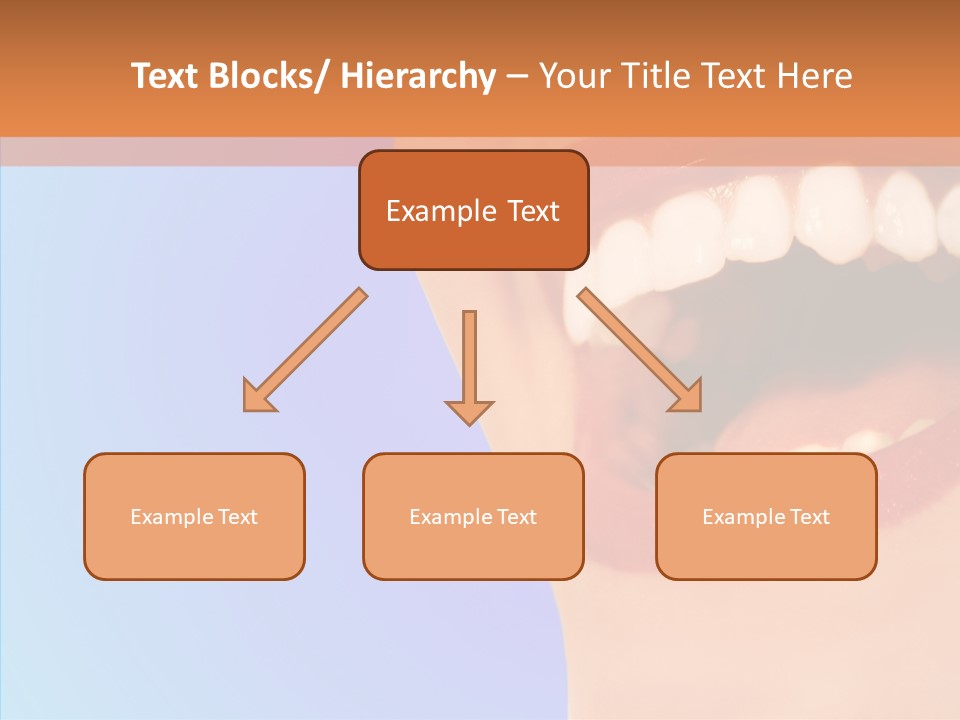 Face Woman Lipstick PowerPoint Template