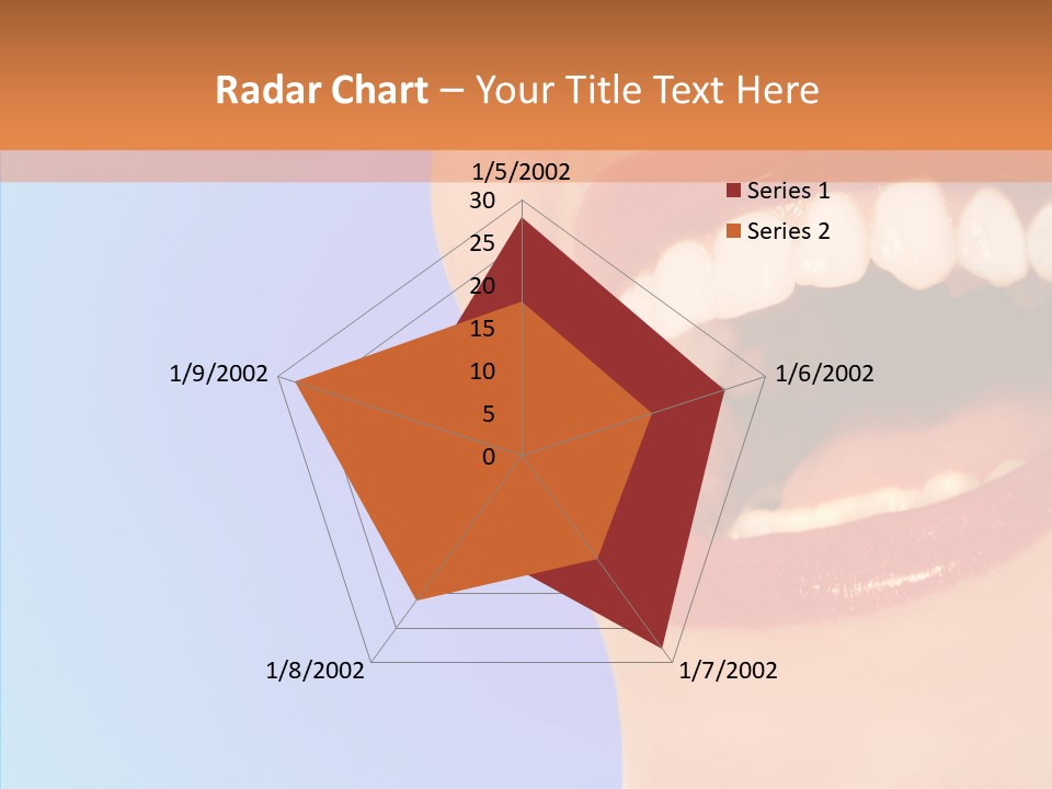 Face Woman Lipstick PowerPoint Template