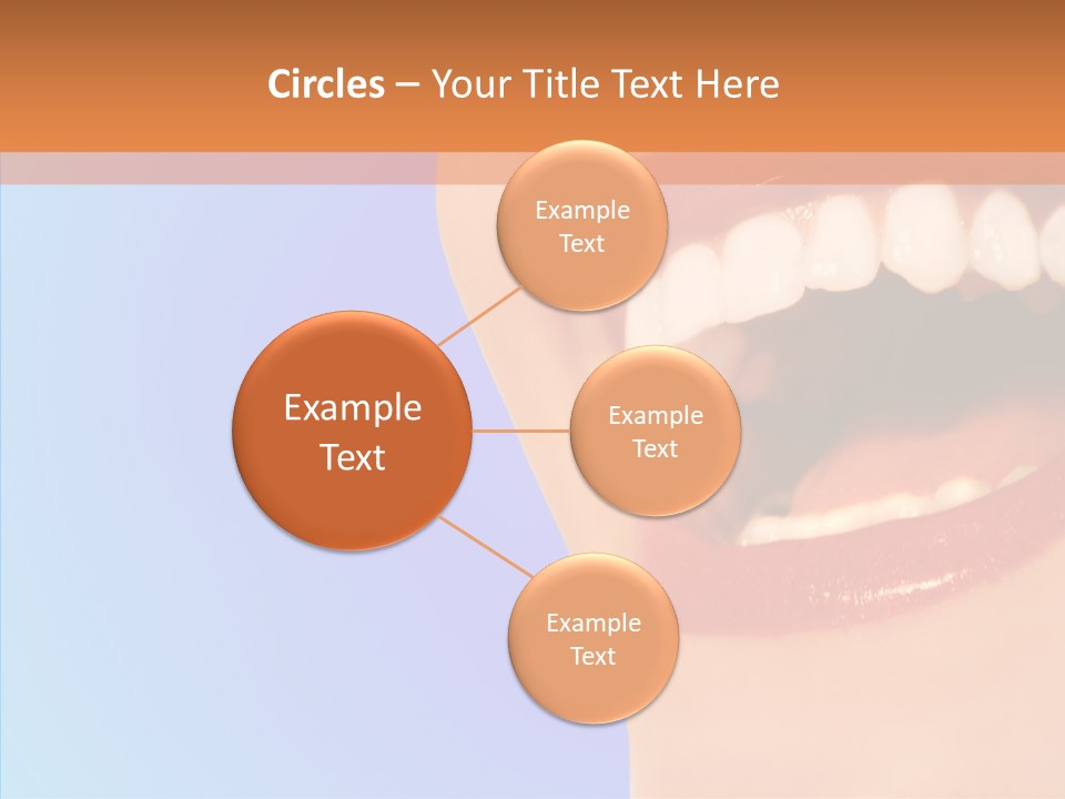 Face Woman Lipstick PowerPoint Template