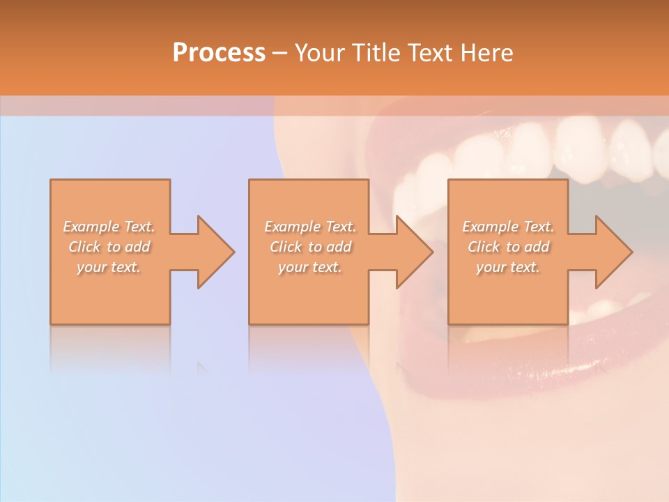 Face Woman Lipstick PowerPoint Template