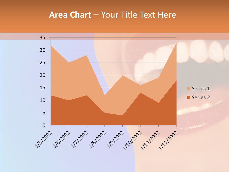 Face Woman Lipstick PowerPoint Template