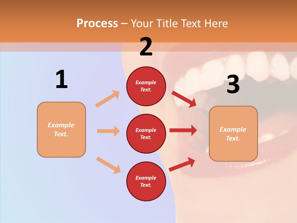 Face Woman Lipstick PowerPoint Template