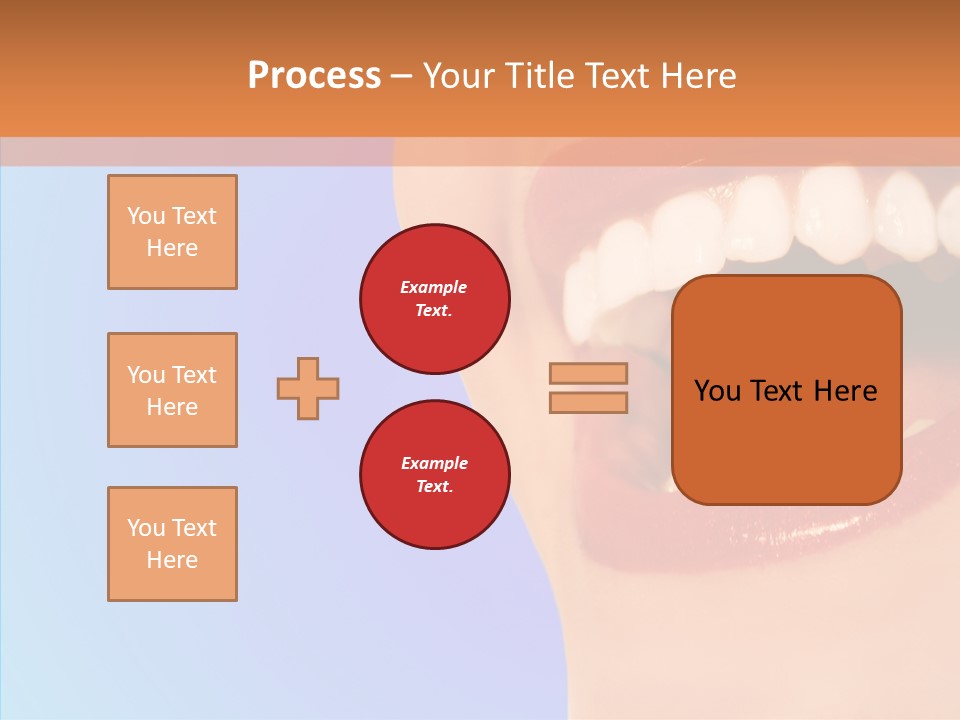 Face Woman Lipstick PowerPoint Template