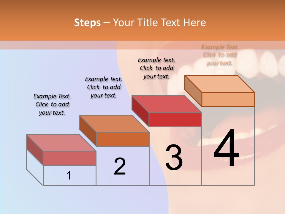 Face Woman Lipstick PowerPoint Template