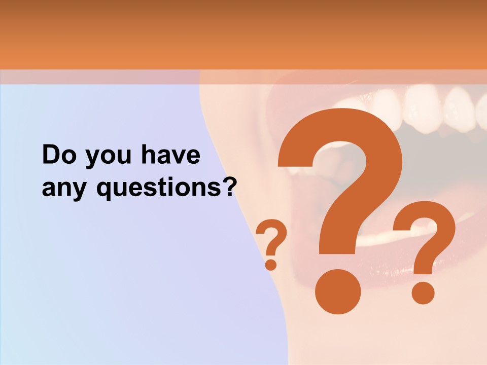 Face Woman Lipstick PowerPoint Template