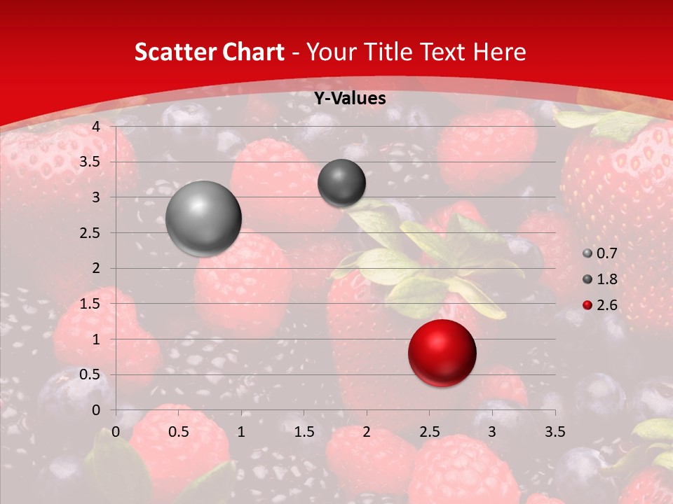 Raspberry Health Colorful PowerPoint Template
