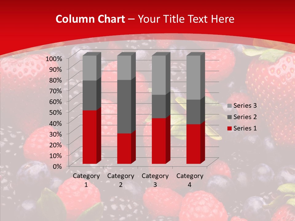 Raspberry Health Colorful PowerPoint Template