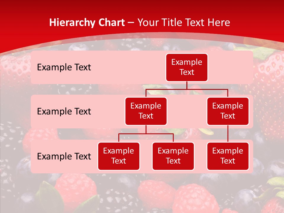 Raspberry Health Colorful PowerPoint Template
