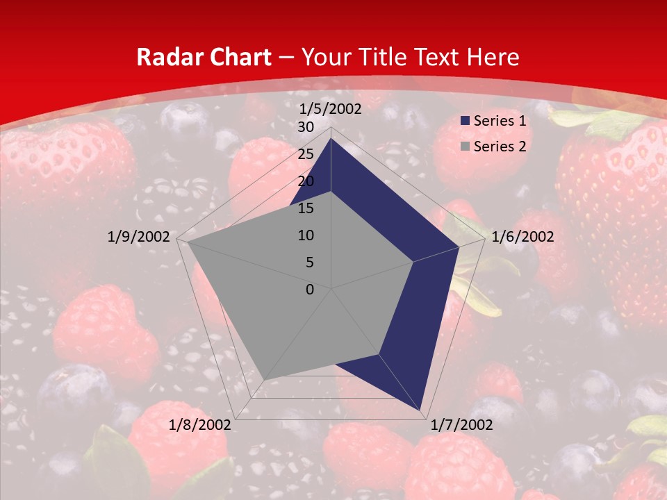 Raspberry Health Colorful PowerPoint Template