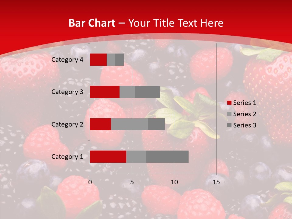 Raspberry Health Colorful PowerPoint Template