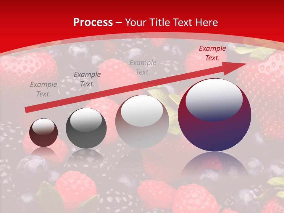 Raspberry Health Colorful PowerPoint Template