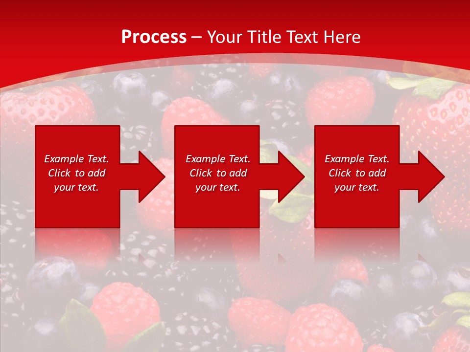 Raspberry Health Colorful PowerPoint Template