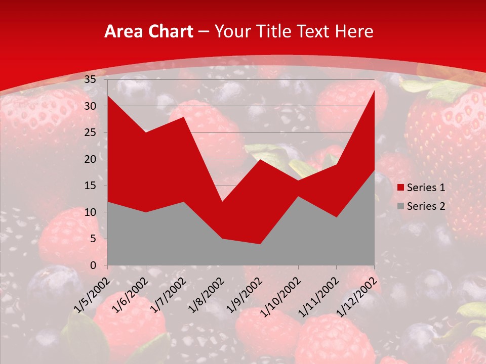Raspberry Health Colorful PowerPoint Template