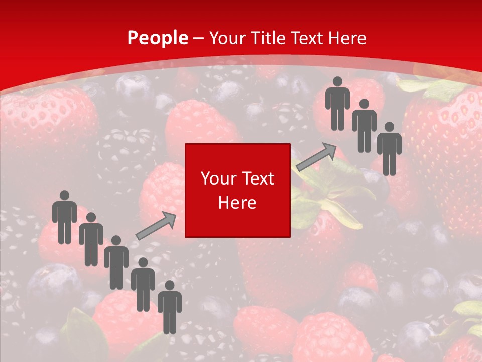 Raspberry Health Colorful PowerPoint Template