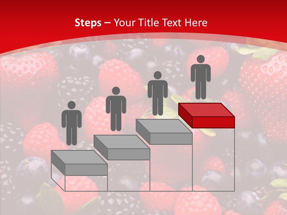 Raspberry Health Colorful PowerPoint Template