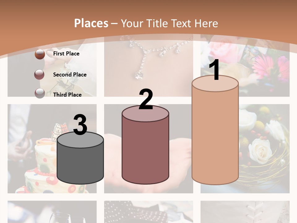 Sweet Tender Wed PowerPoint Template