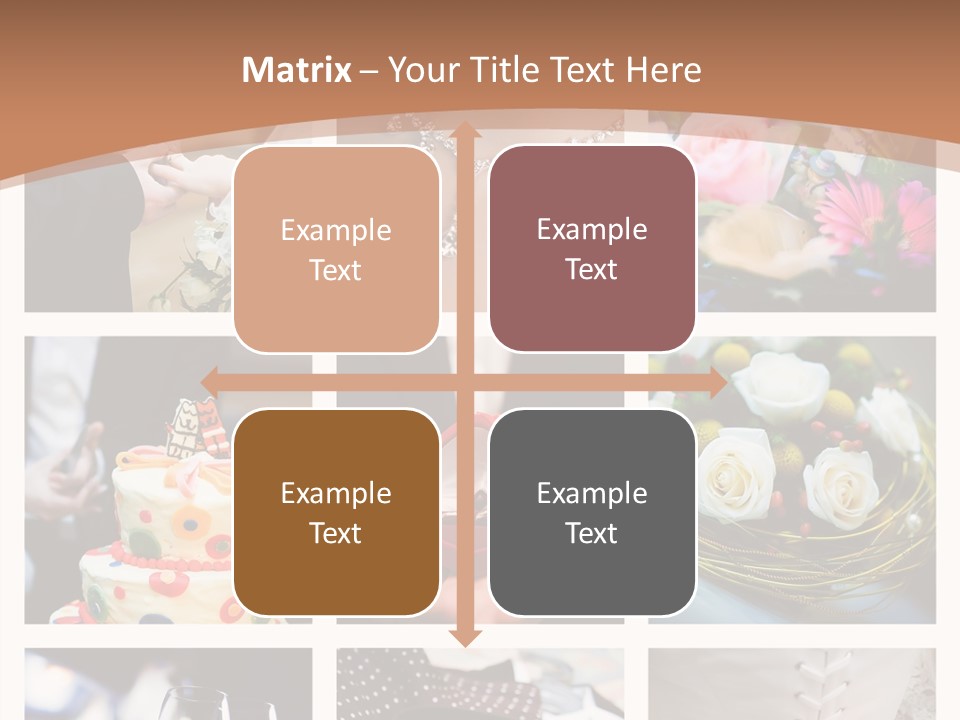 Sweet Tender Wed PowerPoint Template